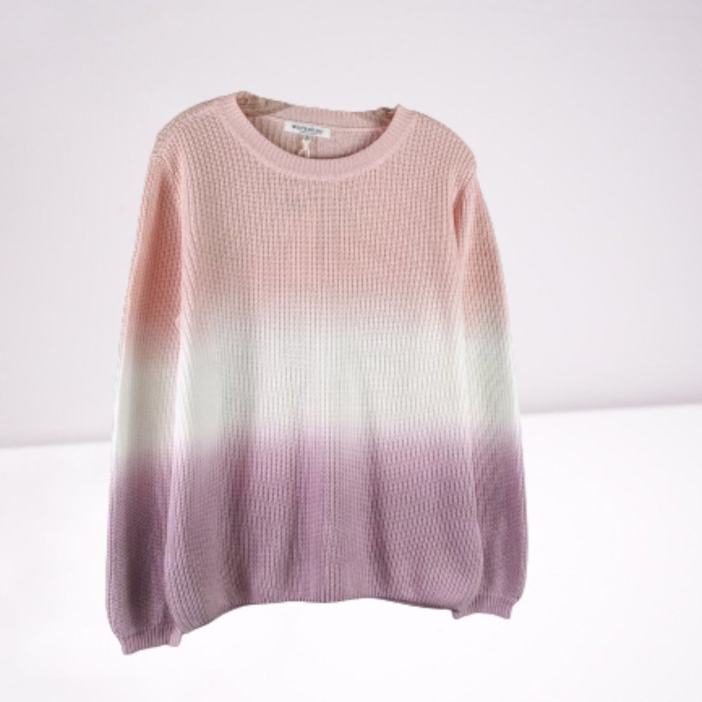 Workshop Tie Dye Crewneck Women's Sweater Sz. L - Picture 3 of 9